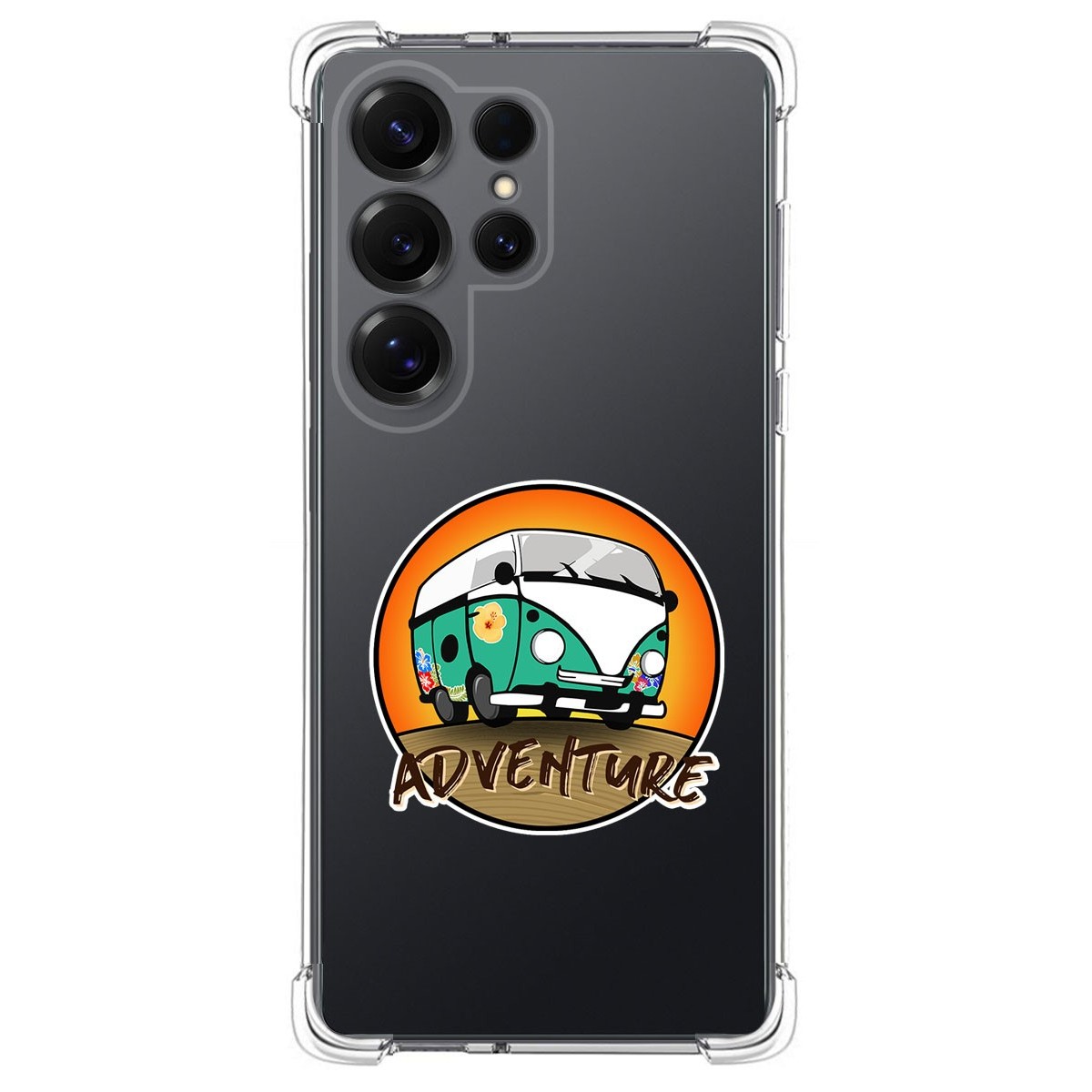 Funda Silicona Antigolpes para Samsung Galaxy S25 Ultra 5G diseño Adventure Dibujos