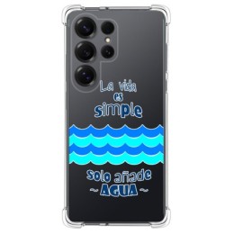 Funda Silicona Antigolpes para Samsung Galaxy S25 Ultra 5G diseño Agua Dibujos