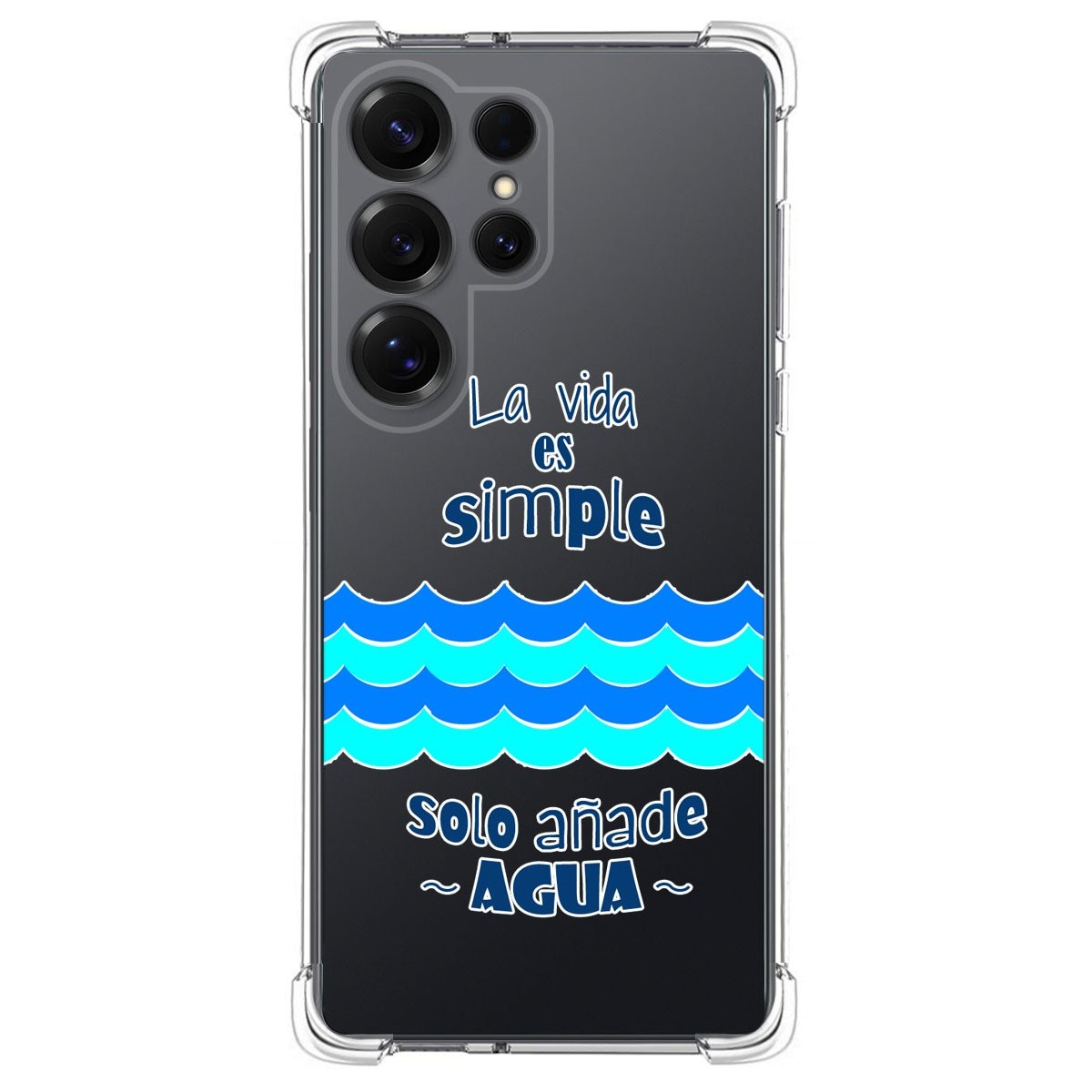 Funda Silicona Antigolpes para Samsung Galaxy S25 Ultra 5G diseño Agua Dibujos