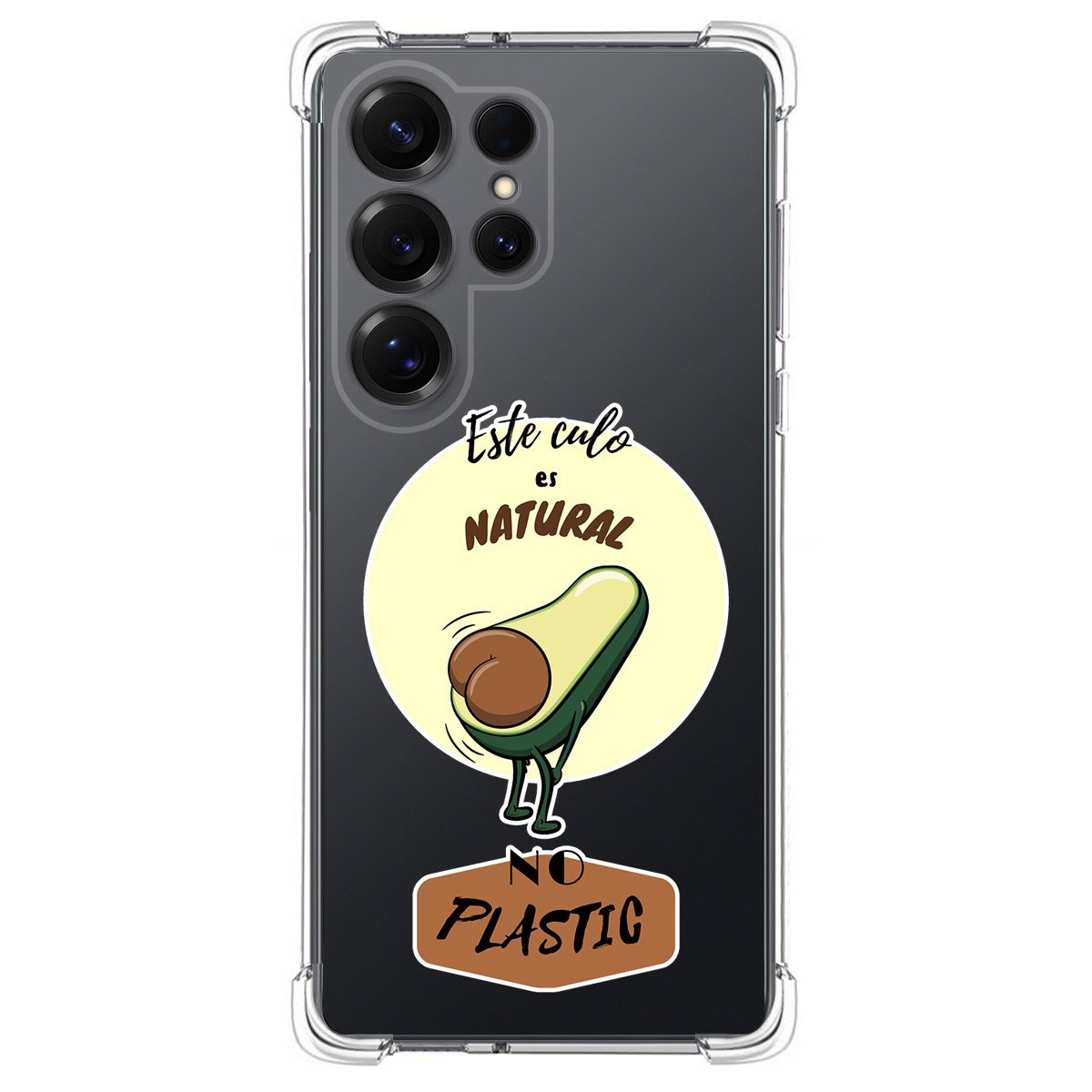 Funda Silicona Antigolpes para Samsung Galaxy S25 Ultra 5G diseño Culo Natural Dibujos