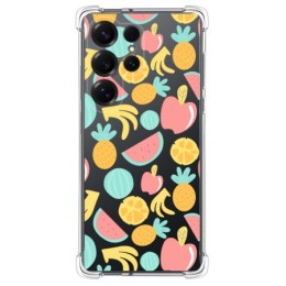 Funda Silicona Antigolpes para Samsung Galaxy S25 Ultra 5G diseño Frutas 02 Dibujos