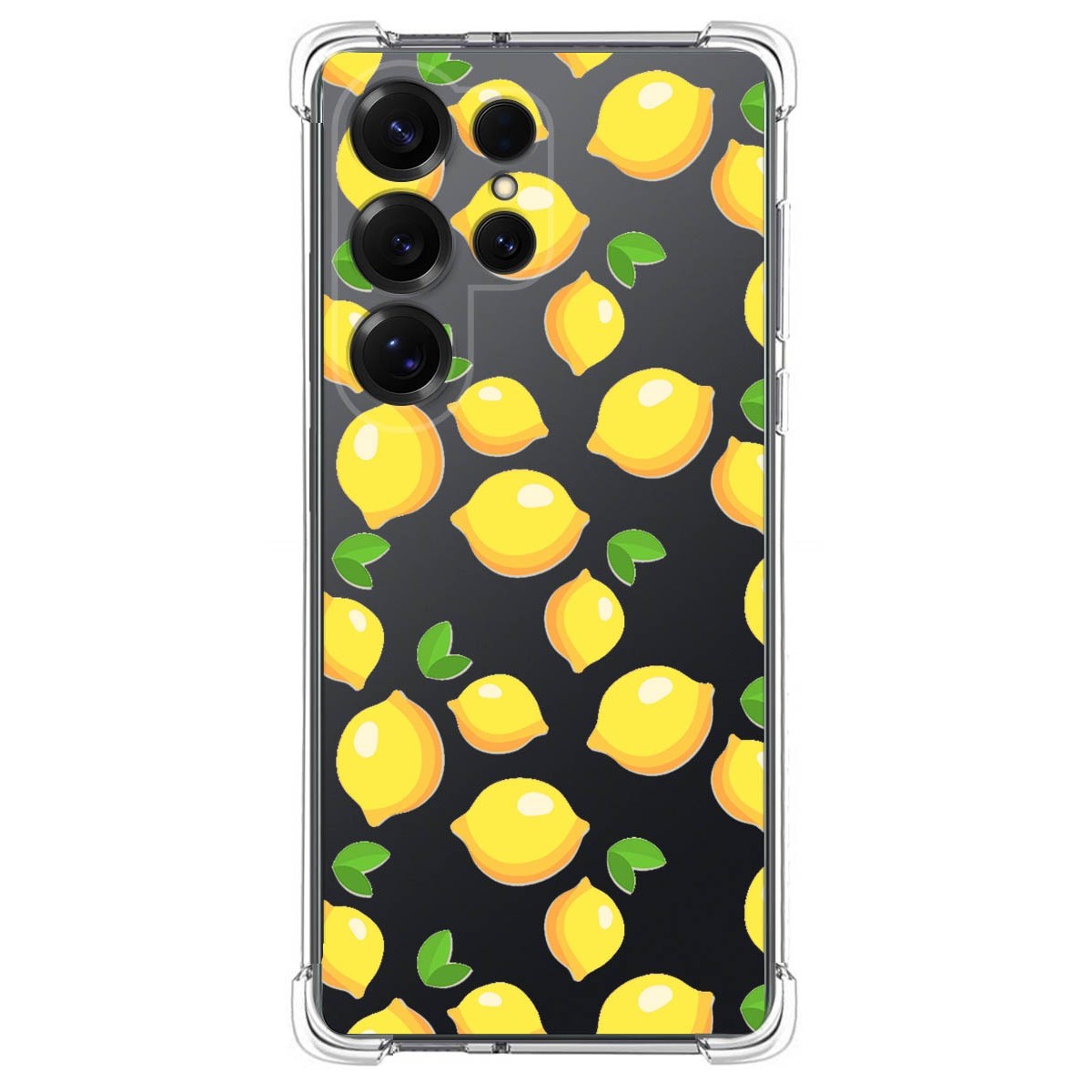 Funda Silicona Antigolpes para Samsung Galaxy S25 Ultra 5G diseño Limones Dibujos