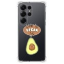 Funda Silicona Antigolpes para Samsung Galaxy S25 Ultra 5G diseño Vegan Life Dibujos