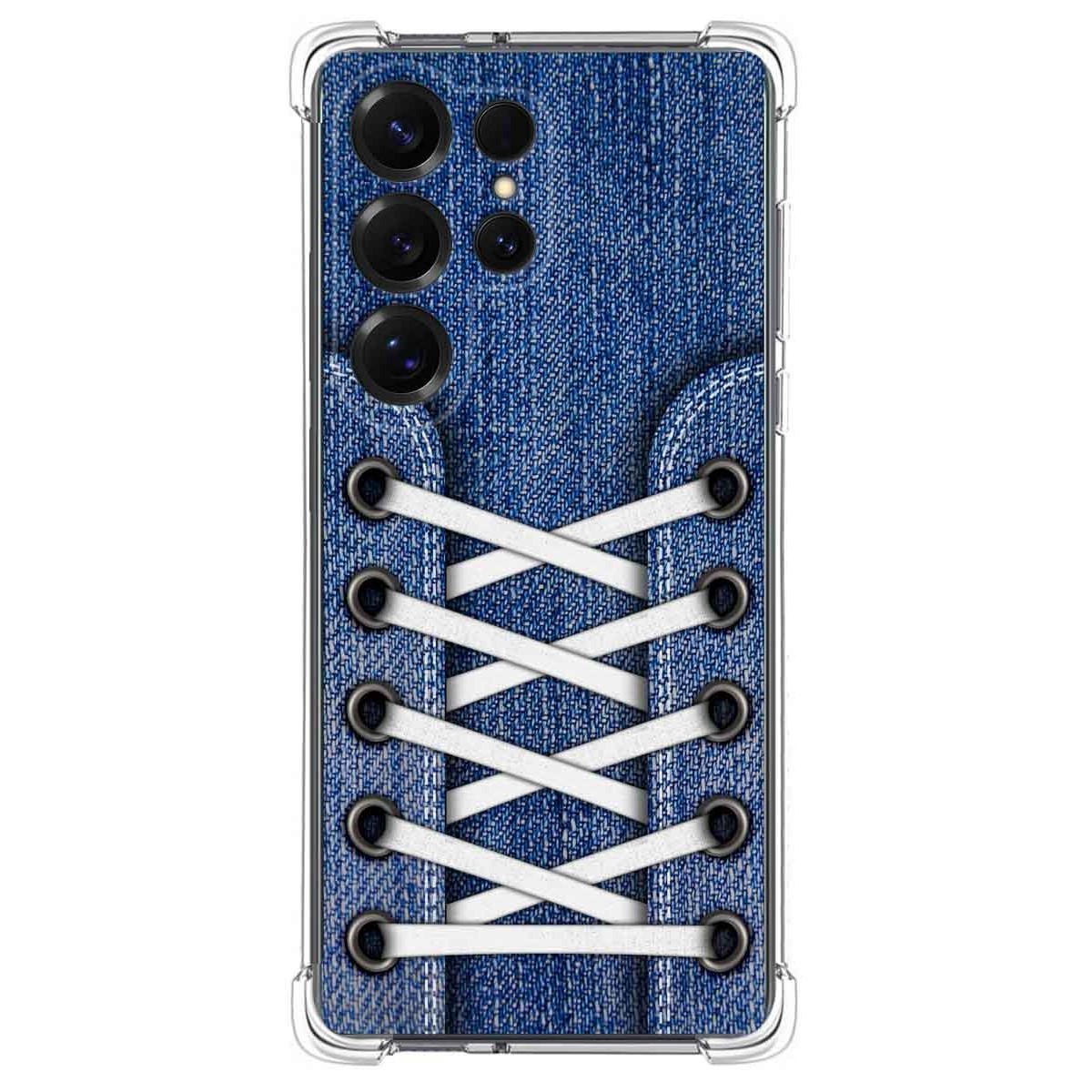 Funda Silicona Antigolpes para Samsung Galaxy S25 Ultra 5G diseño Zapatillas 01 Dibujos