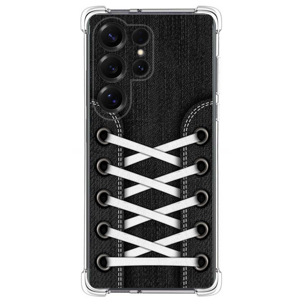 Funda Silicona Antigolpes para Samsung Galaxy S25 Ultra 5G diseño Zapatillas 02 Dibujos