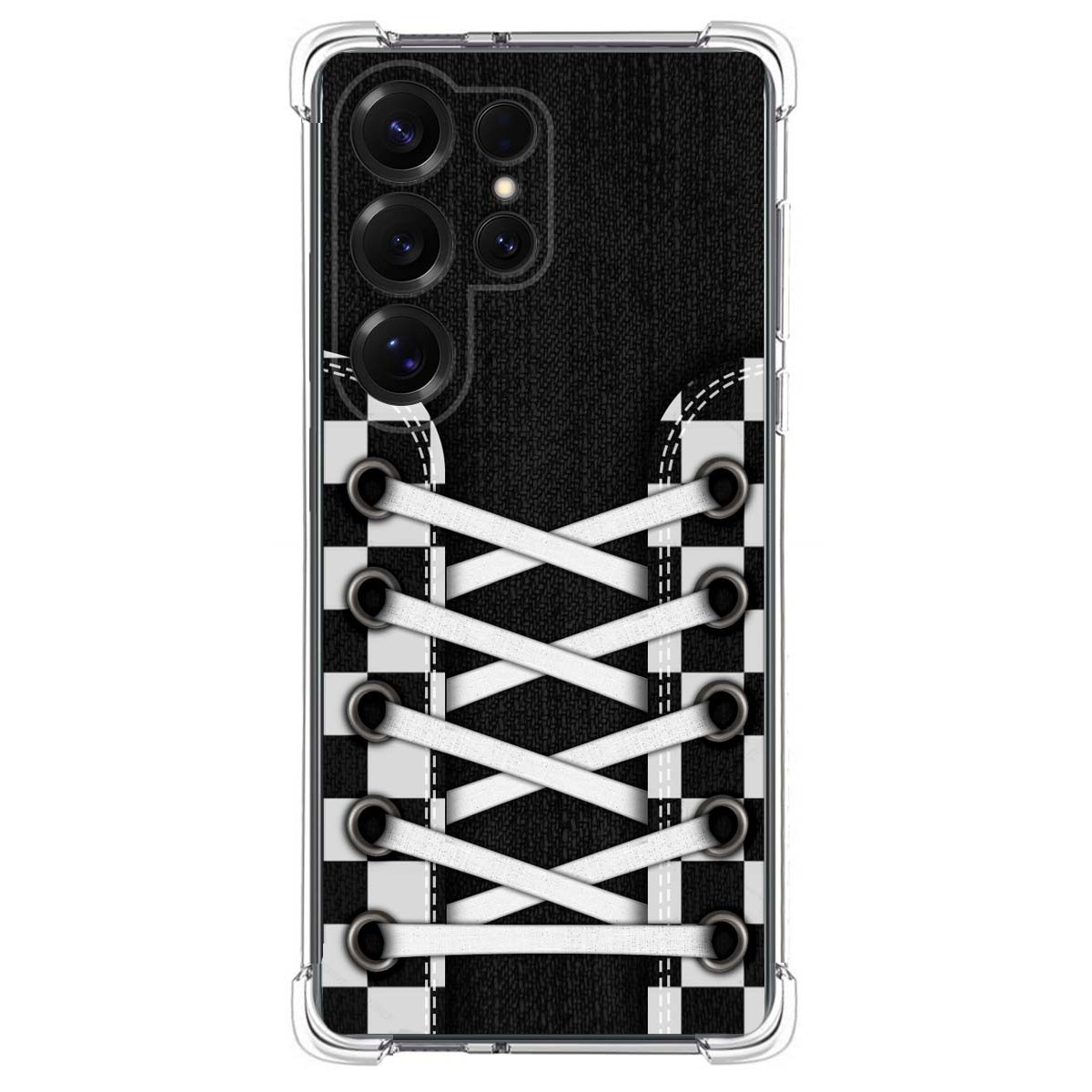 Funda Silicona Antigolpes para Samsung Galaxy S25 Ultra 5G diseño Zapatillas 03 Dibujos