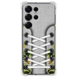 Funda Silicona Antigolpes para Samsung Galaxy S25 Ultra 5G diseño Zapatillas 08 Dibujos