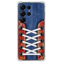 Funda Silicona Antigolpes para Samsung Galaxy S25 Ultra 5G diseño Zapatillas 11 Dibujos