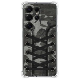 Funda Silicona Antigolpes para Samsung Galaxy S25 Ultra 5G diseño Zapatillas 15 Dibujos