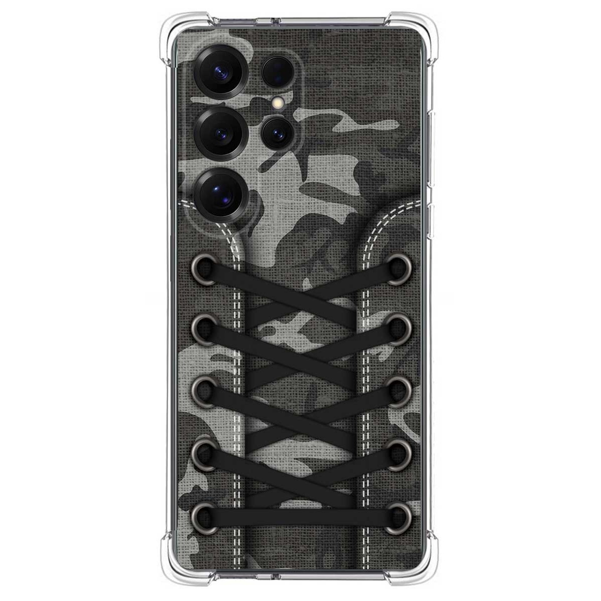 Funda Silicona Antigolpes para Samsung Galaxy S25 Ultra 5G diseño Zapatillas 15 Dibujos