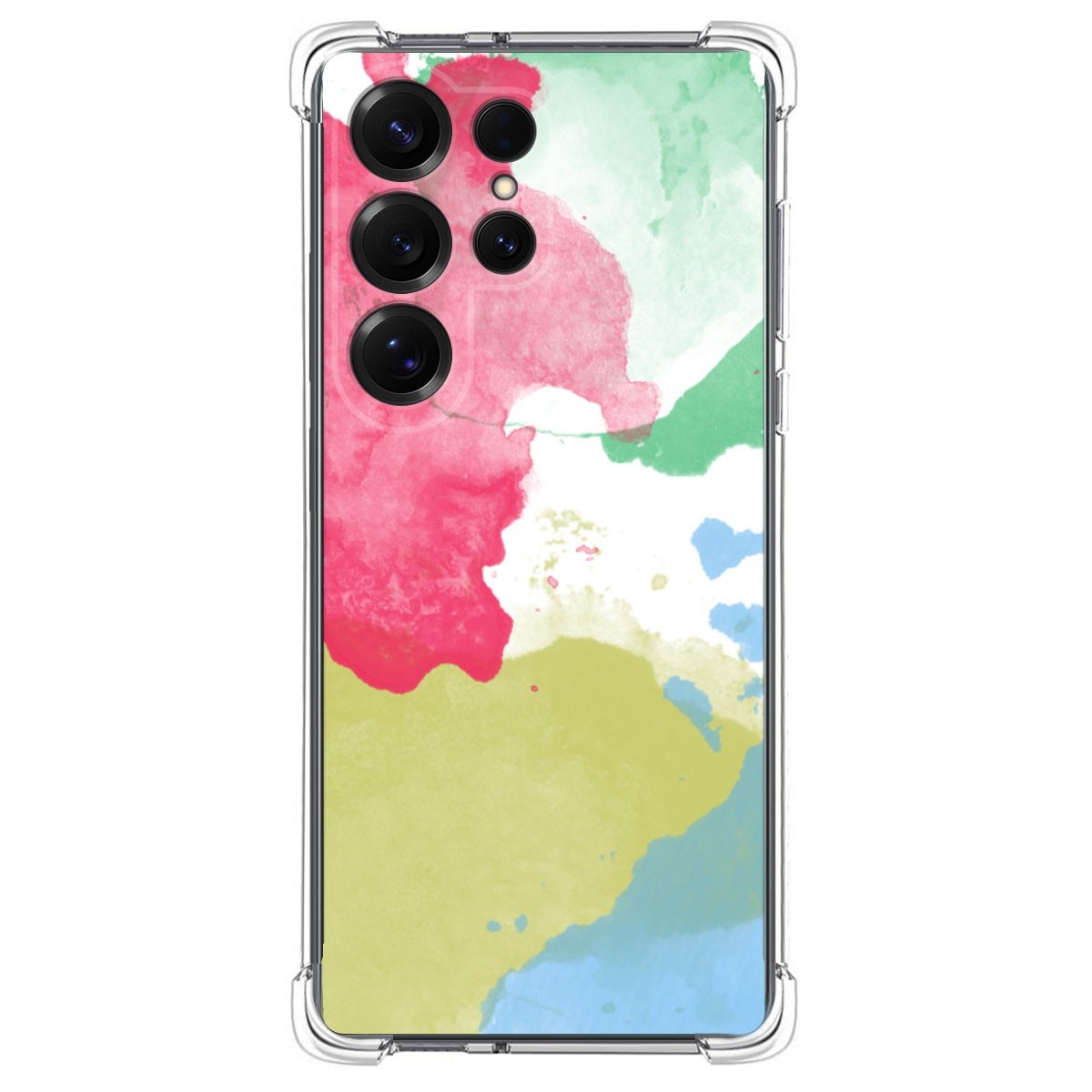 Funda Silicona Antigolpes para Samsung Galaxy S25 Ultra 5G diseño Acuarela 02 Dibujos