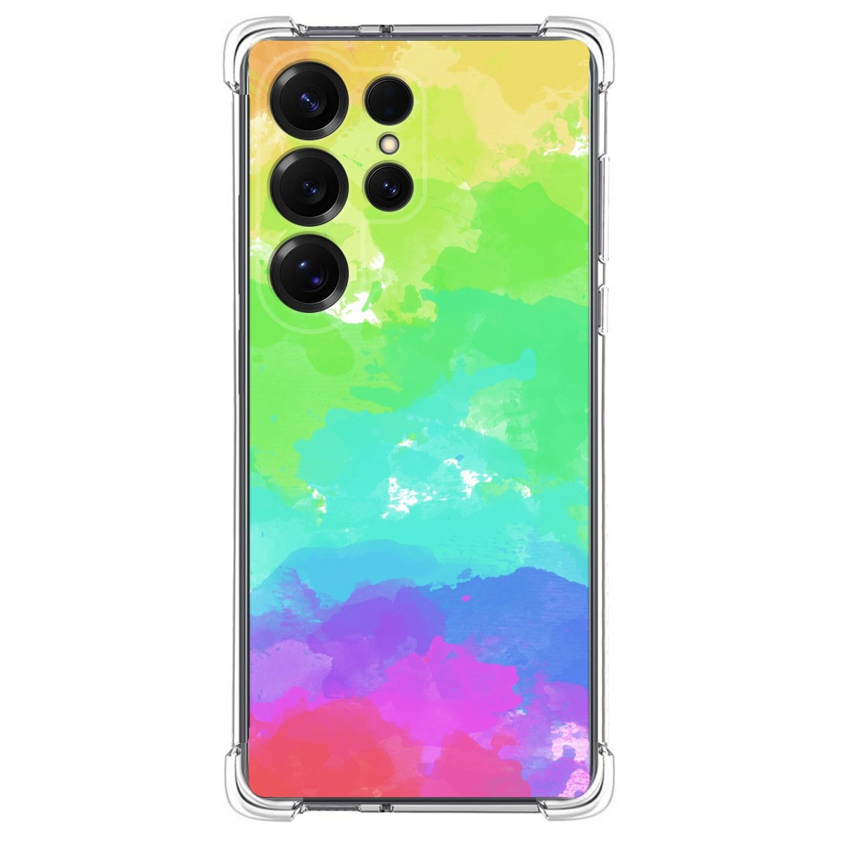 Funda Silicona Antigolpes para Samsung Galaxy S25 Ultra 5G diseño Acuarela 03 Dibujos