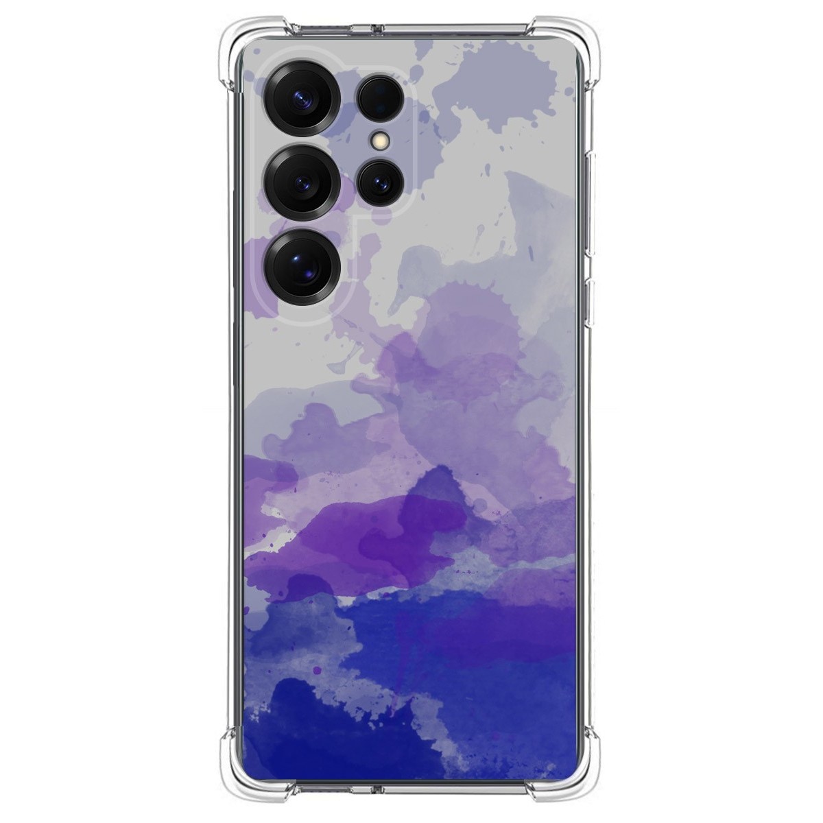 Funda Silicona Antigolpes para Samsung Galaxy S25 Ultra 5G diseño Acuarela 09 Dibujos