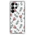 Funda Silicona Antigolpes para Samsung Galaxy S25 Ultra 5G diseño Flores 01 Dibujos