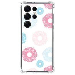 Funda Silicona Antigolpes para Samsung Galaxy S25 Ultra 5G diseño Flores 06 Dibujos