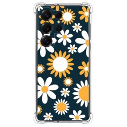 Funda Silicona Antigolpes para Samsung Galaxy S25 Ultra 5G diseño Flores 08 Dibujos