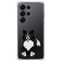 Funda Silicona Antigolpes para Samsung Galaxy S25 Ultra 5G diseño Perros 01 Dibujos