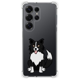 Funda Silicona Antigolpes para Samsung Galaxy S25 Ultra 5G diseño Perros 01 Dibujos