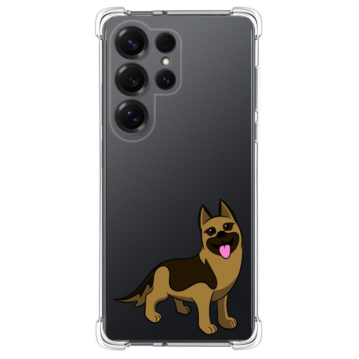 Funda Silicona Antigolpes para Samsung Galaxy S25 Ultra 5G diseño Perros 03 Dibujos