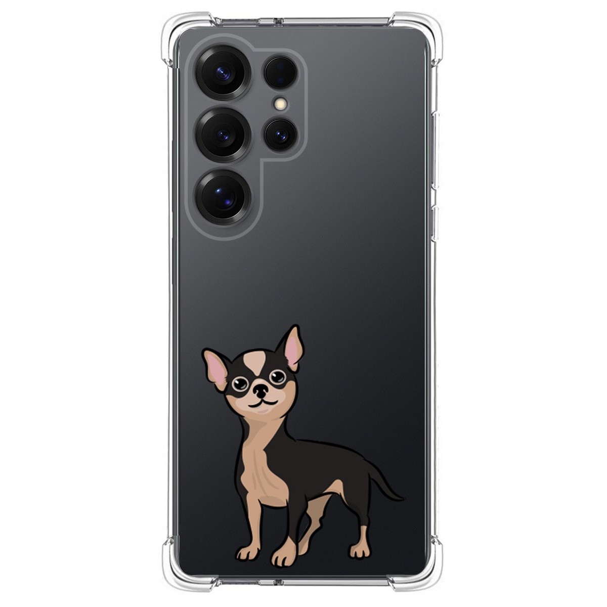 Funda Silicona Antigolpes para Samsung Galaxy S25 Ultra 5G diseño Perros 05 Dibujos
