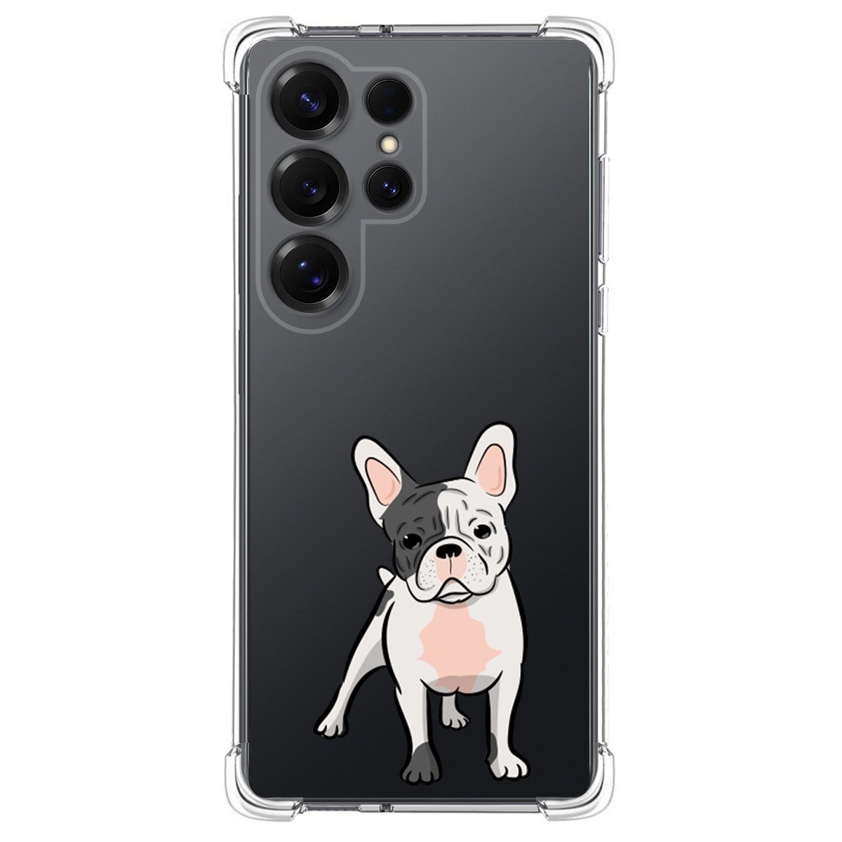 Funda Silicona Antigolpes para Samsung Galaxy S25 Ultra 5G diseño Perros 06 Dibujos