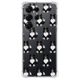 Funda Silicona Antigolpes para Samsung Galaxy S25 Ultra 5G diseño Perros 07 Dibujos
