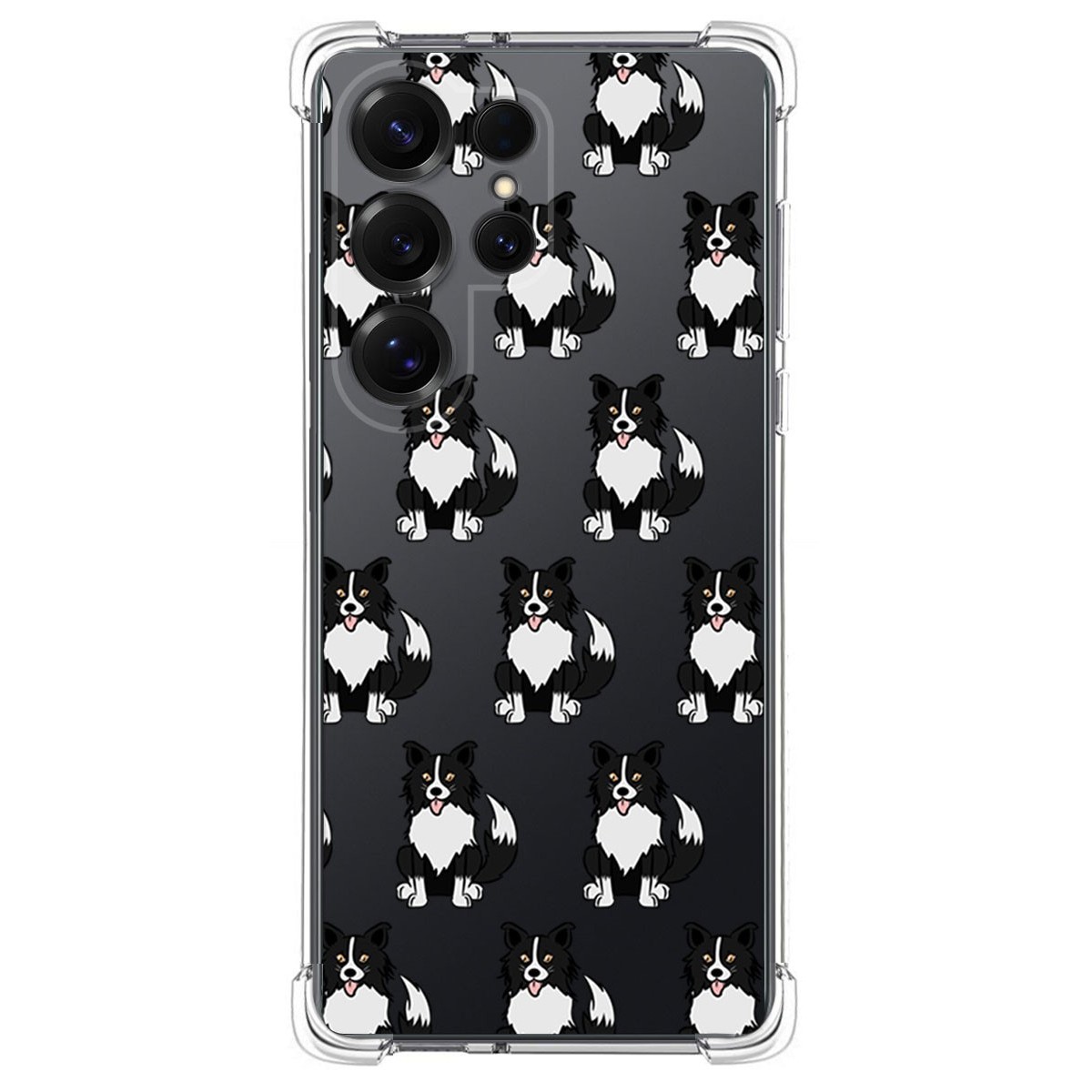 Funda Silicona Antigolpes para Samsung Galaxy S25 Ultra 5G diseño Perros 07 Dibujos