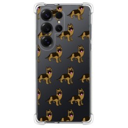Funda Silicona Antigolpes para Samsung Galaxy S25 Ultra 5G diseño Perros 09 Dibujos