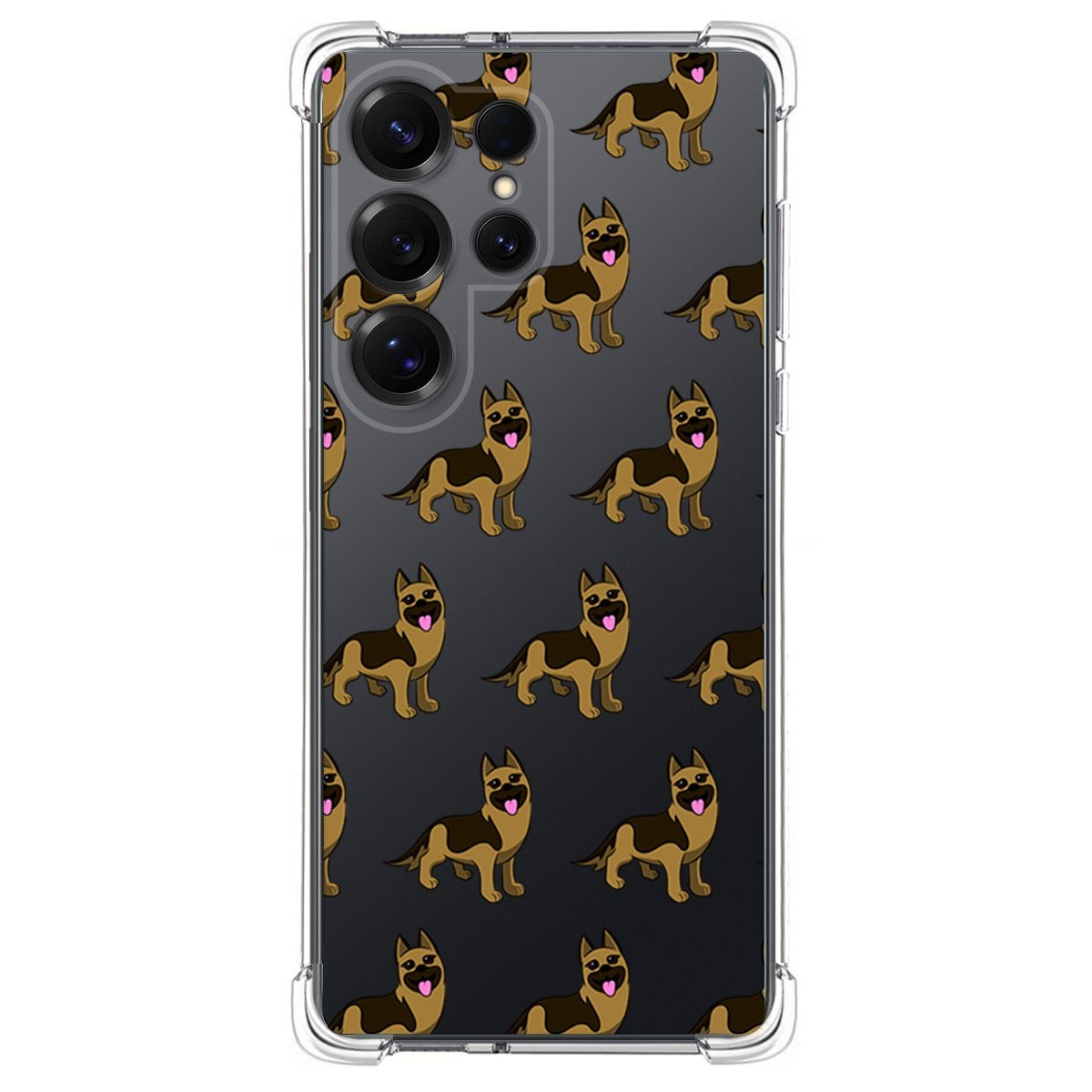 Funda Silicona Antigolpes para Samsung Galaxy S25 Ultra 5G diseño Perros 09 Dibujos