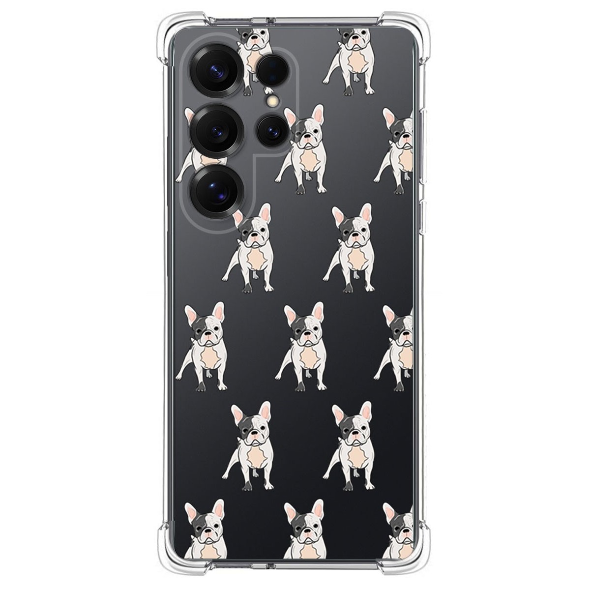 Funda Silicona Antigolpes para Samsung Galaxy S25 Ultra 5G diseño Perros 12 Dibujos