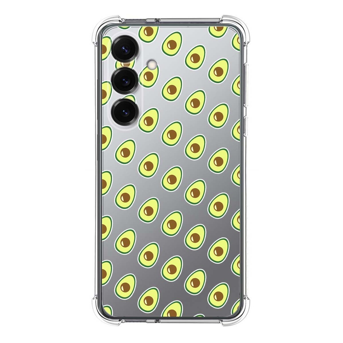 Funda Silicona Antigolpes para Samsung Galaxy S25+ Plus 5G diseño Aguacate Dibujos