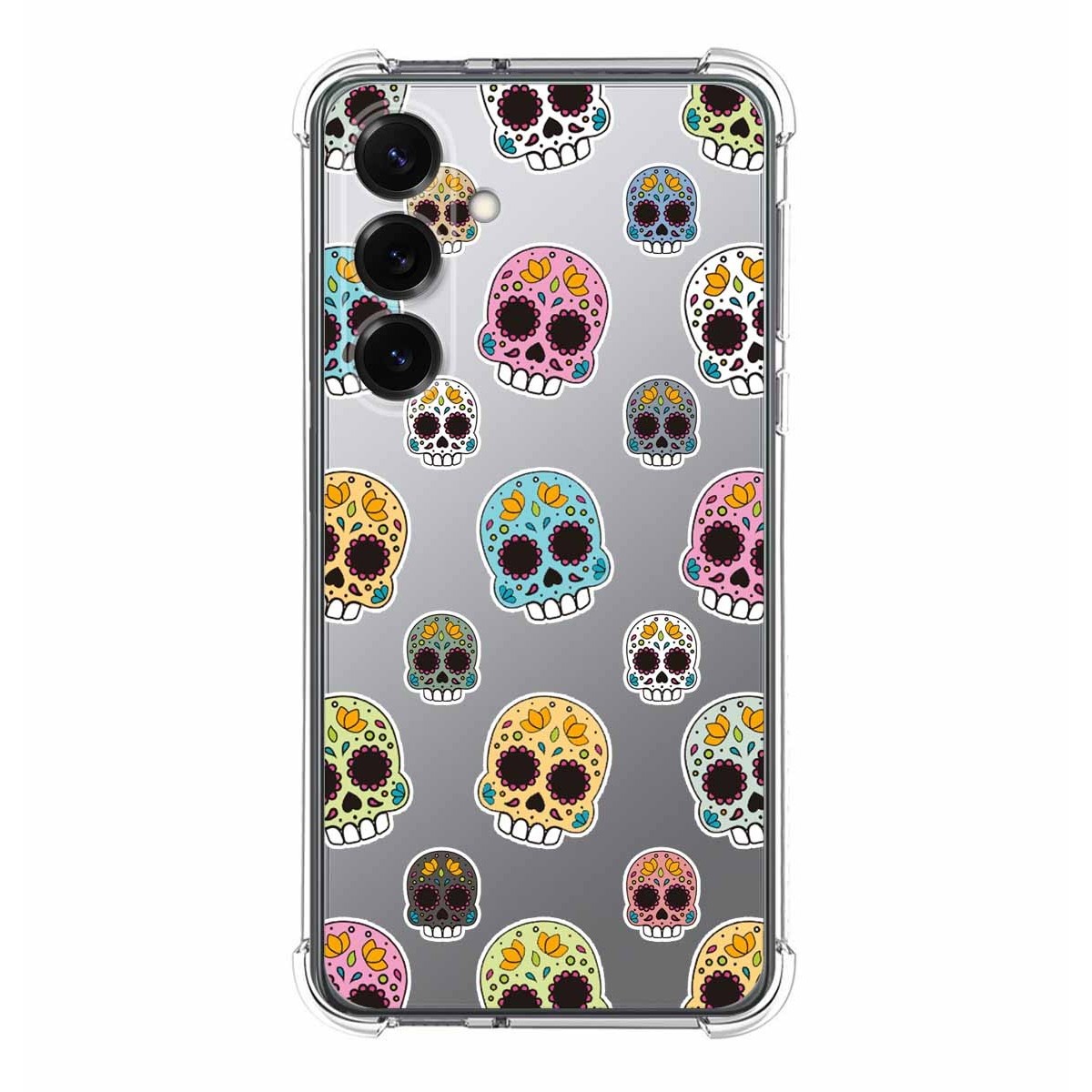 Funda Silicona Antigolpes para Samsung Galaxy S25+ Plus 5G diseño Catrina Dibujos