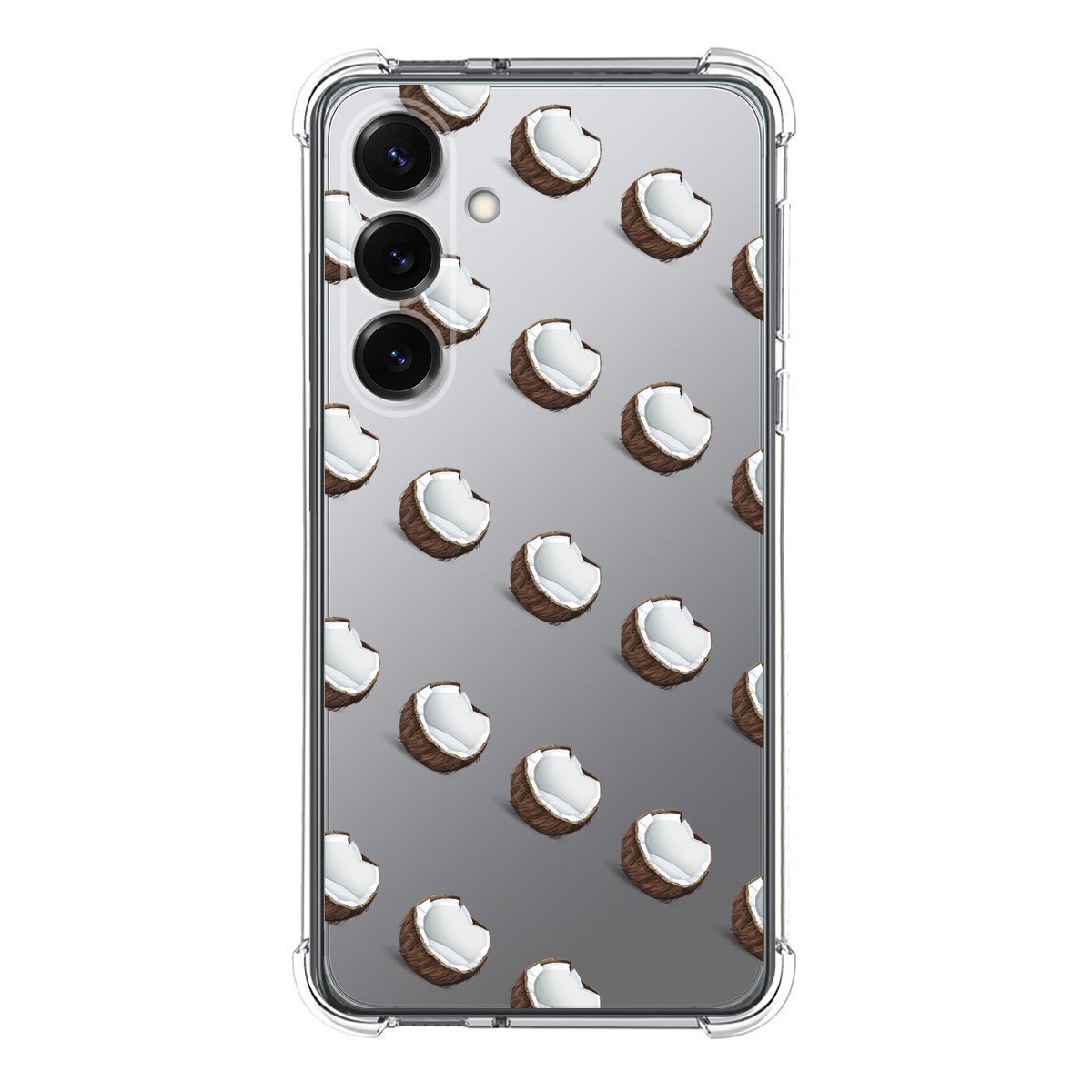 Funda Silicona Antigolpes para Samsung Galaxy S25+ Plus 5G diseño Cocos Dibujos