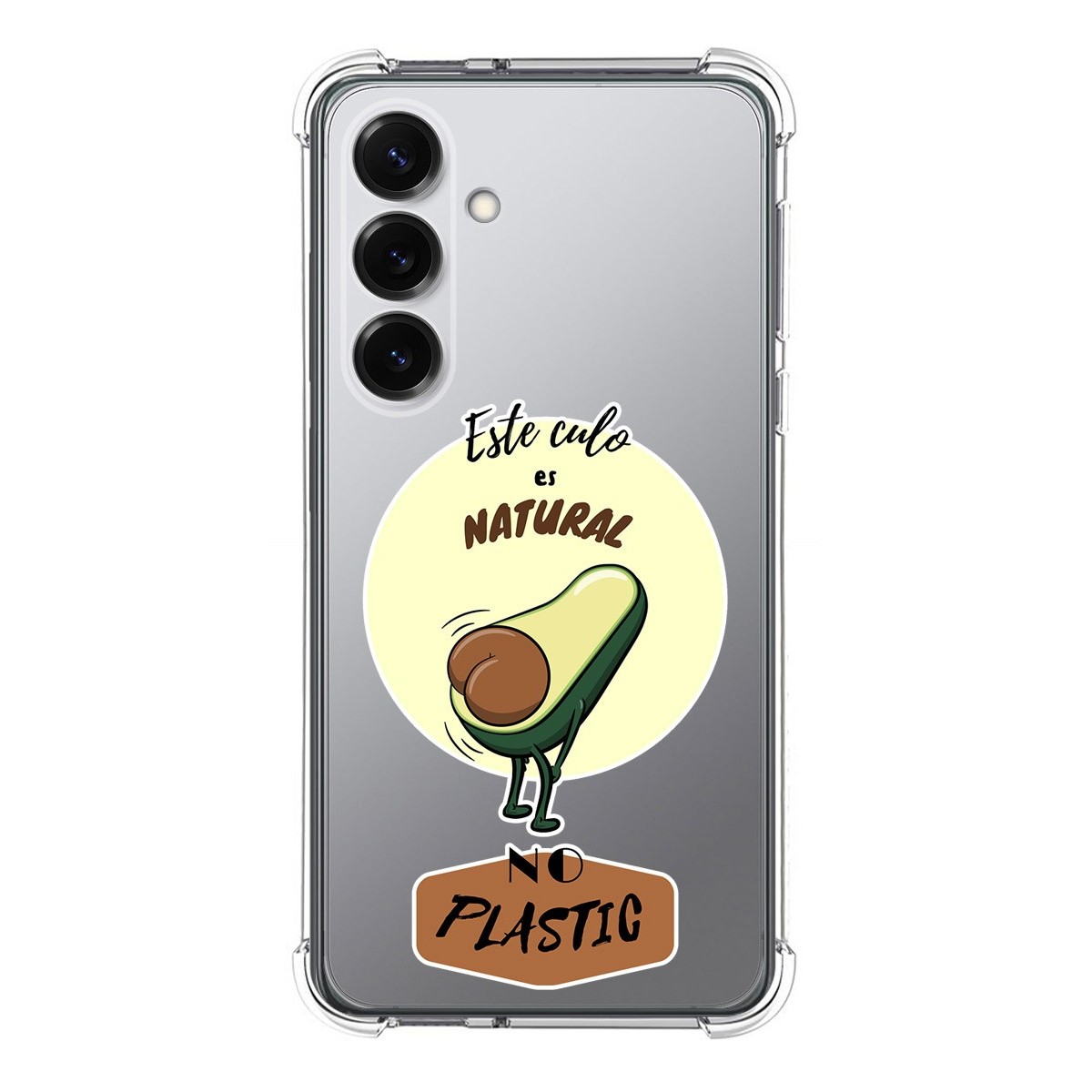 Funda Silicona Antigolpes para Samsung Galaxy S25+ Plus 5G diseño Culo Natural Dibujos