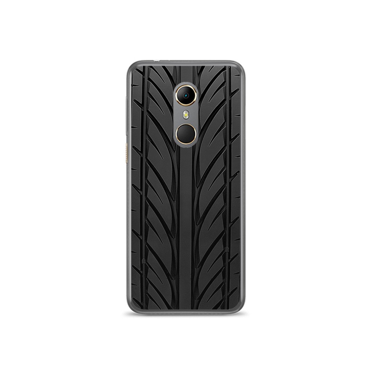 Funda Gel Tpu para Vodafone Smart N9 Diseño Neumatico Dibujos