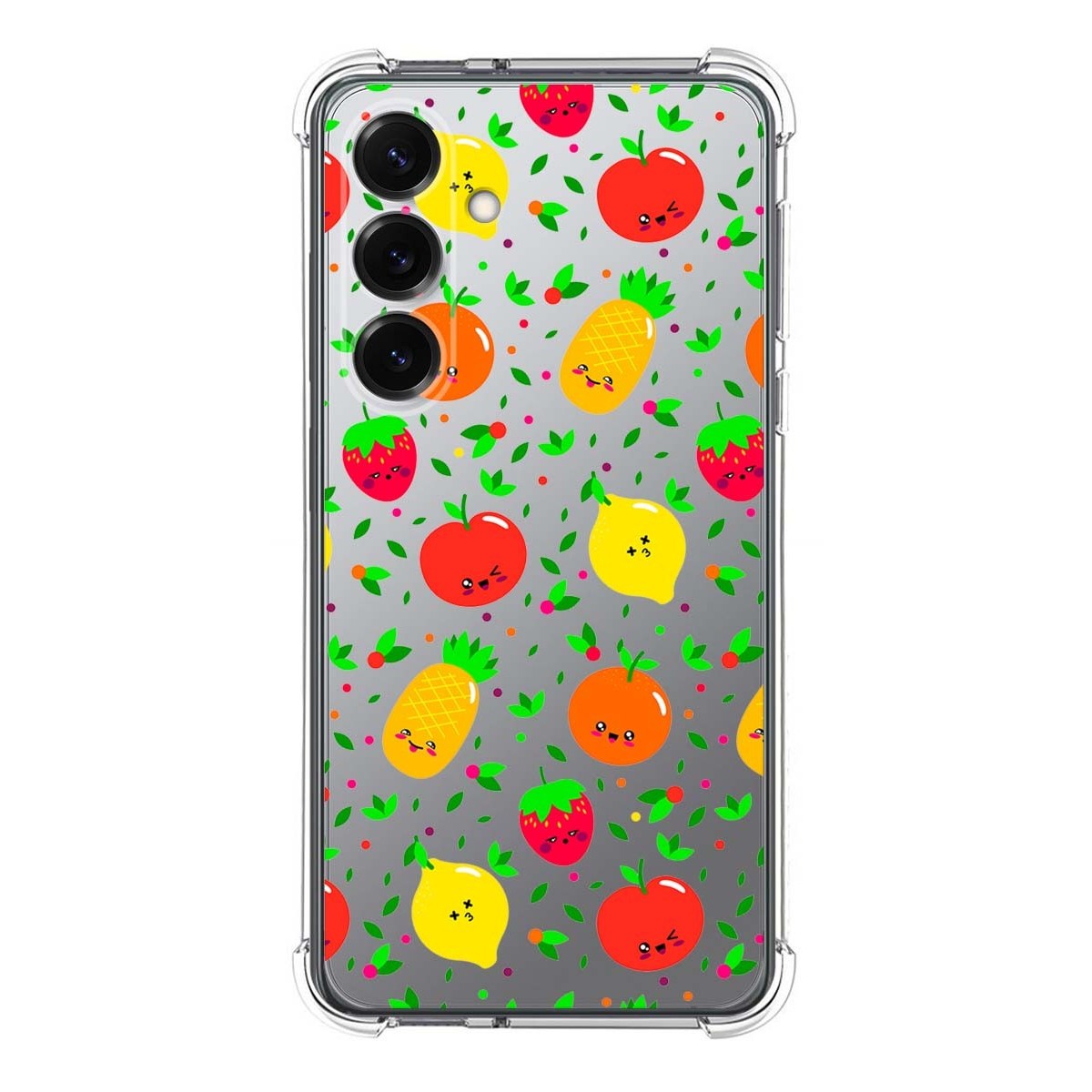 Funda Silicona Antigolpes para Samsung Galaxy S25+ Plus 5G diseño Frutas 01 Dibujos