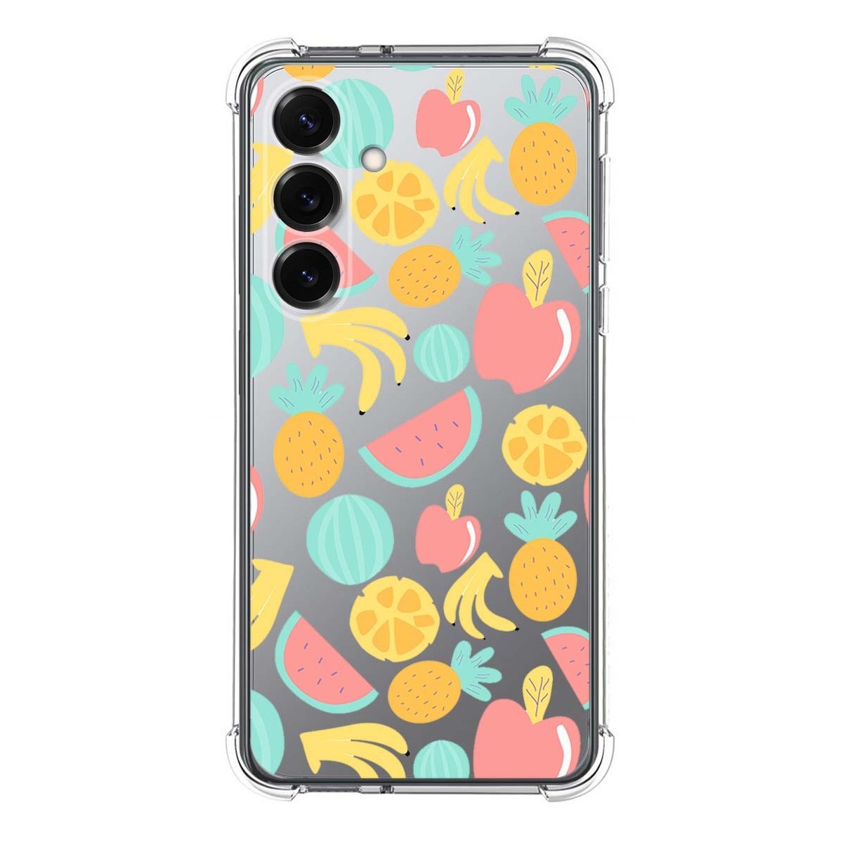 Funda Silicona Antigolpes para Samsung Galaxy S25+ Plus 5G diseño Frutas 02 Dibujos