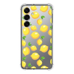 Funda Silicona Antigolpes para Samsung Galaxy S25+ Plus 5G diseño Limones Dibujos