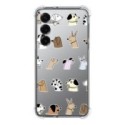 Funda Silicona Antigolpes para Samsung Galaxy S25+ Plus 5G diseño Perros Dibujos