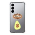 Funda Silicona Antigolpes para Samsung Galaxy S25+ Plus 5G diseño Vegan Life Dibujos