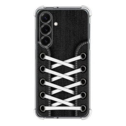 Funda Silicona Antigolpes para Samsung Galaxy S25+ Plus 5G diseño Zapatillas 02 Dibujos