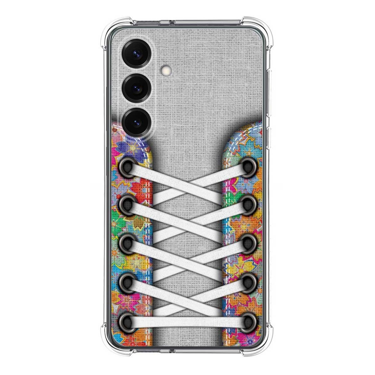 Funda Silicona Antigolpes para Samsung Galaxy S25+ Plus 5G diseño Zapatillas 04 Dibujos