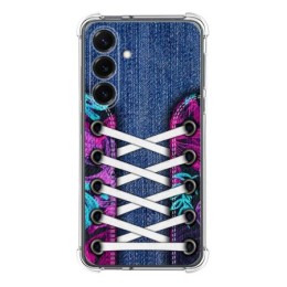 Funda Silicona Antigolpes para Samsung Galaxy S25+ Plus 5G diseño Zapatillas 06 Dibujos