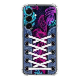 Funda Silicona Antigolpes para Samsung Galaxy S25+ Plus 5G diseño Zapatillas 07 Dibujos