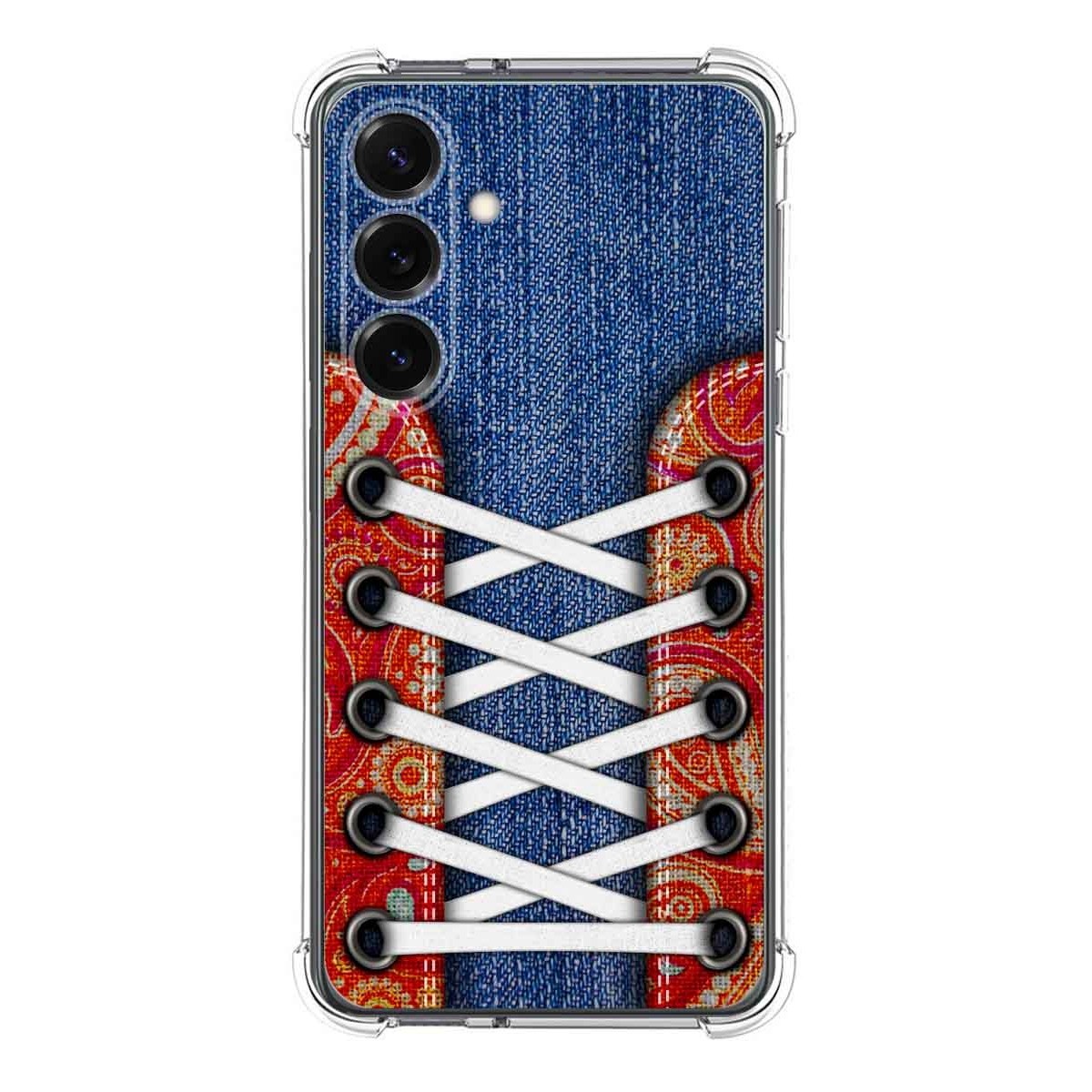 Funda Silicona Antigolpes para Samsung Galaxy S25+ Plus 5G diseño Zapatillas 11 Dibujos