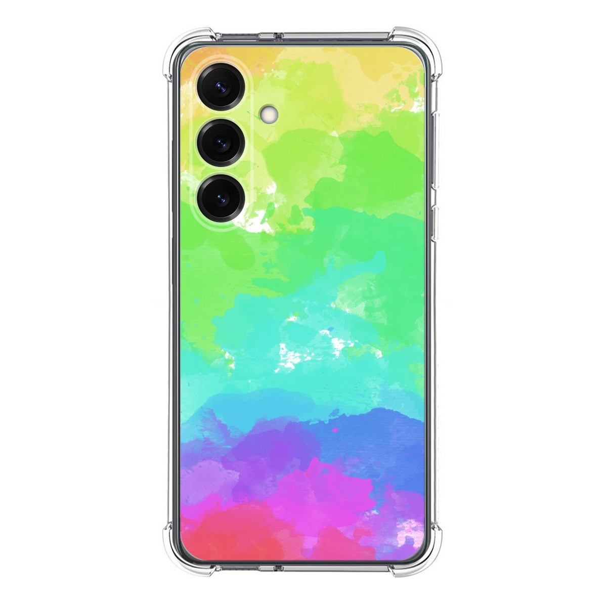 Funda Silicona Antigolpes para Samsung Galaxy S25+ Plus 5G diseño Acuarela 03 Dibujos