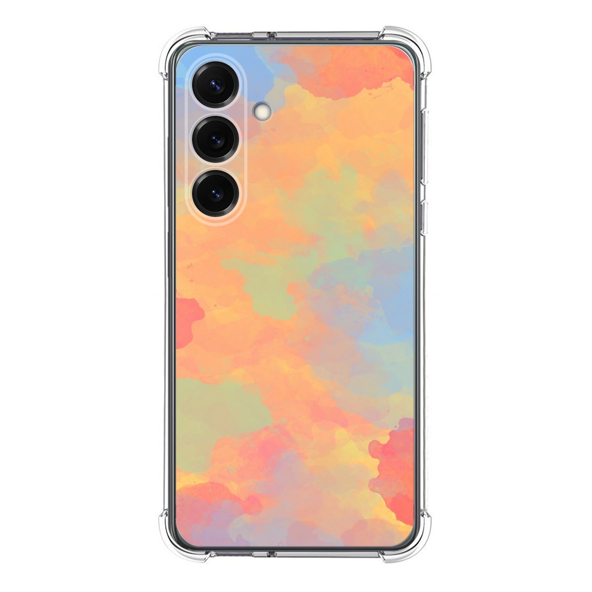 Funda Silicona Antigolpes para Samsung Galaxy S25+ Plus 5G diseño Acuarela 08 Dibujos