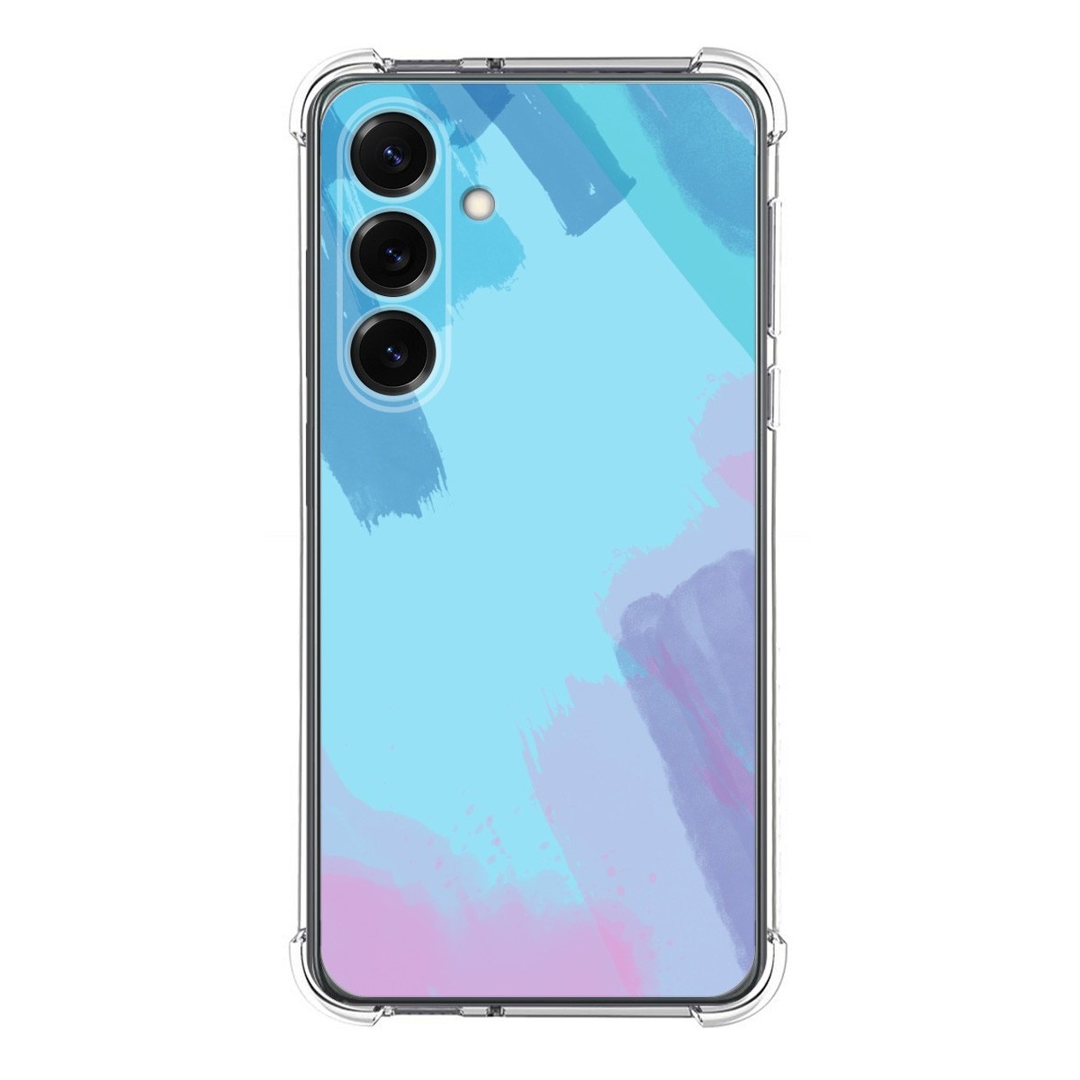 Funda Silicona Antigolpes para Samsung Galaxy S25+ Plus 5G diseño Acuarela 10 Dibujos