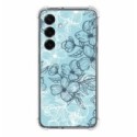 Funda Silicona Antigolpes para Samsung Galaxy S25+ Plus 5G diseño Flores 03 Dibujos