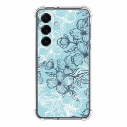 Funda Silicona Antigolpes para Samsung Galaxy S25+ Plus 5G diseño Flores 03 Dibujos